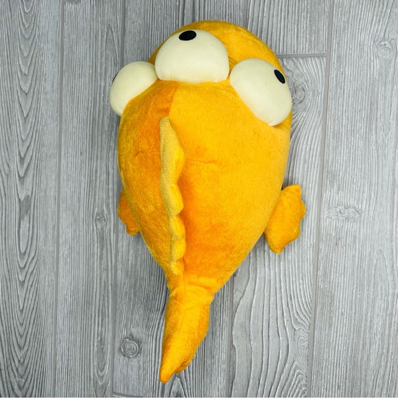 Universal Studios The Simpsons Blinky The 3 Eyed Fish Plush 15'' Goldfish pillow - Picture 5 of 9